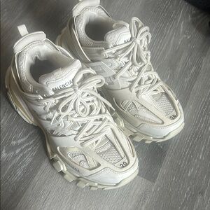 Balenciaga Triple S White Sneakers